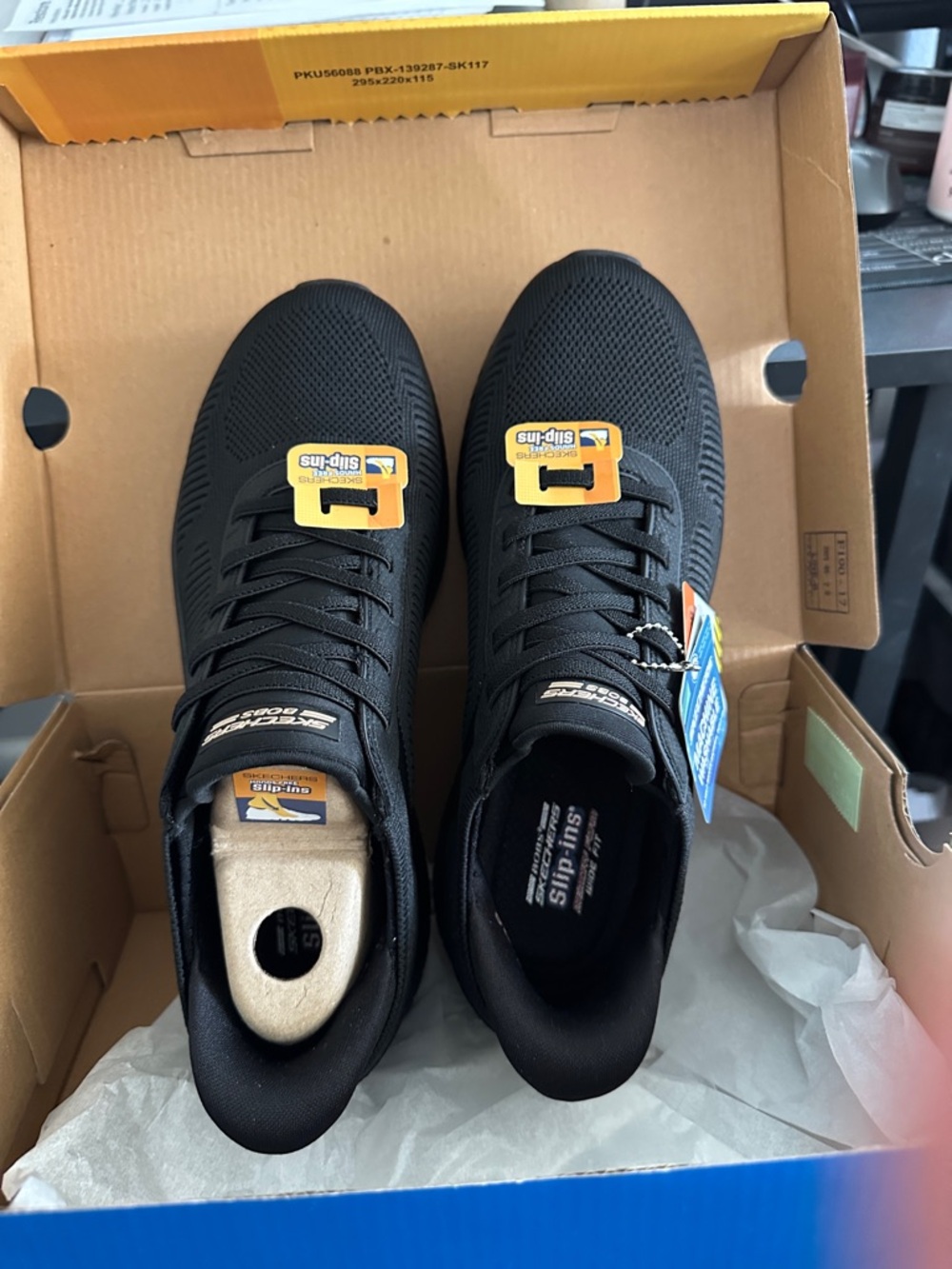 Skechers BOBS Sport Hands Free Slip-Ins - Black